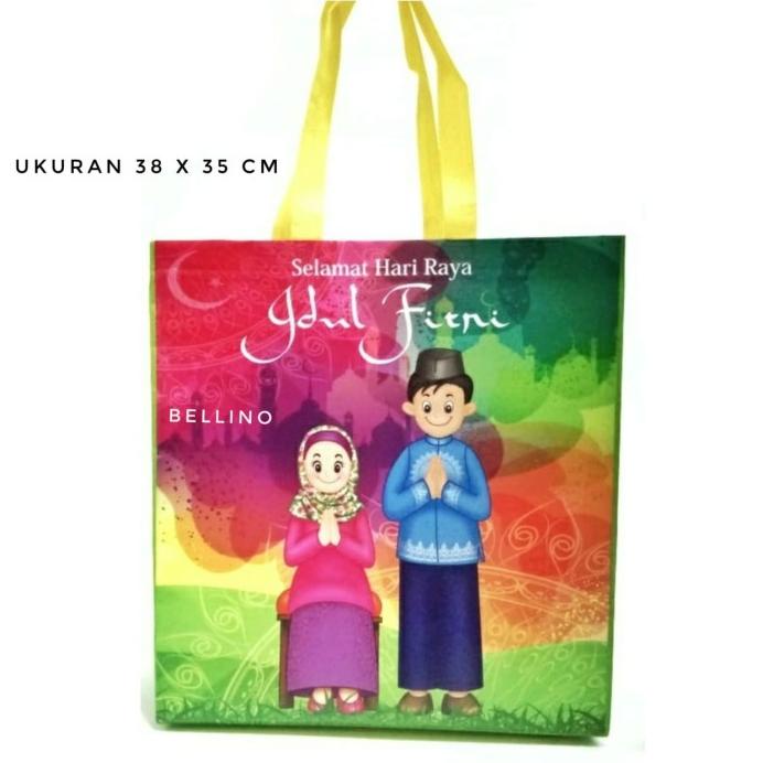 

Goodie Bag Lebaran Tas Hampers Idul Fitri 38 X 35Cm Kantong Belanja Ba Sale!!!R30F