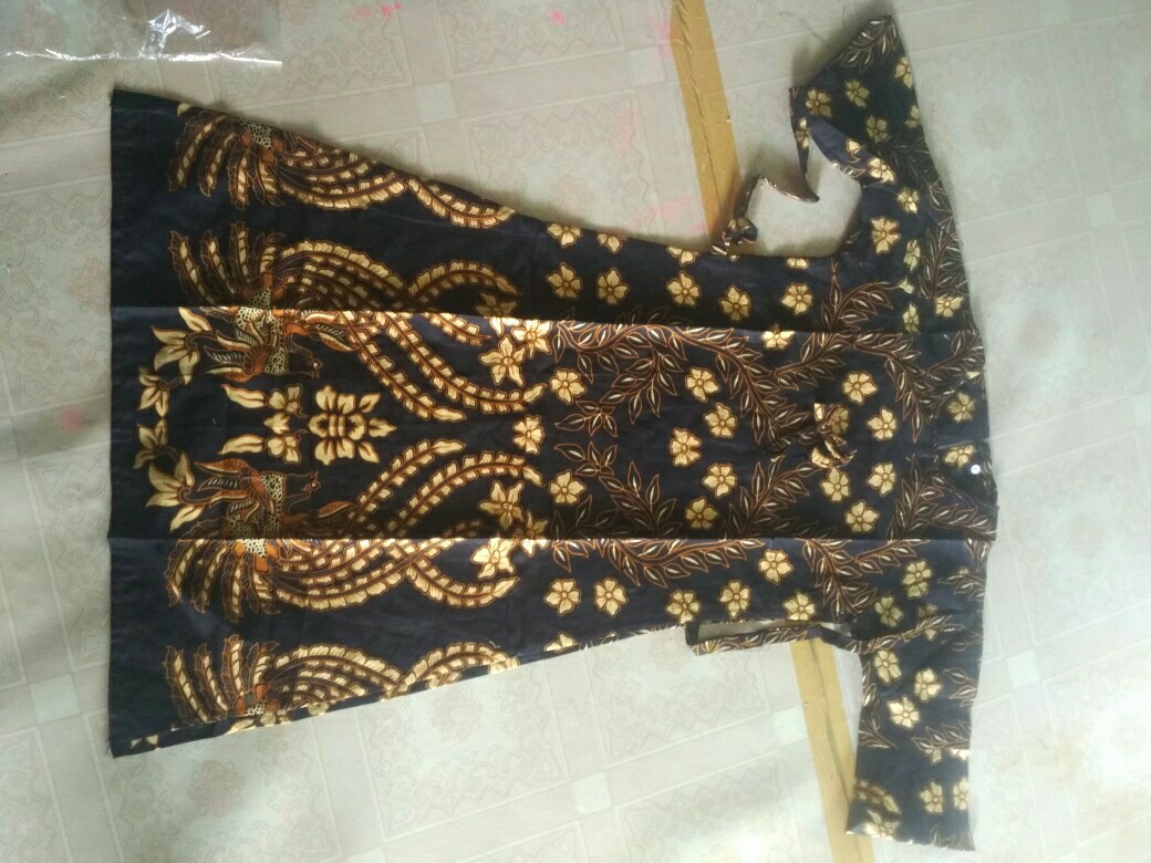 Couple Batik Keluarga || Setelan Couple Batik Ayah Ibu Anak Cewek