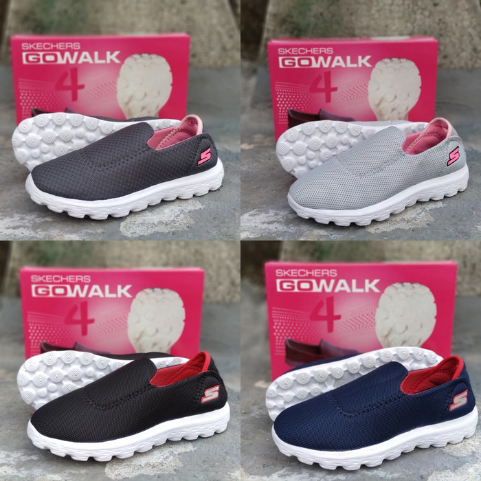 Sepatu Skechers go walk slip on pria wanita made in Vietnam