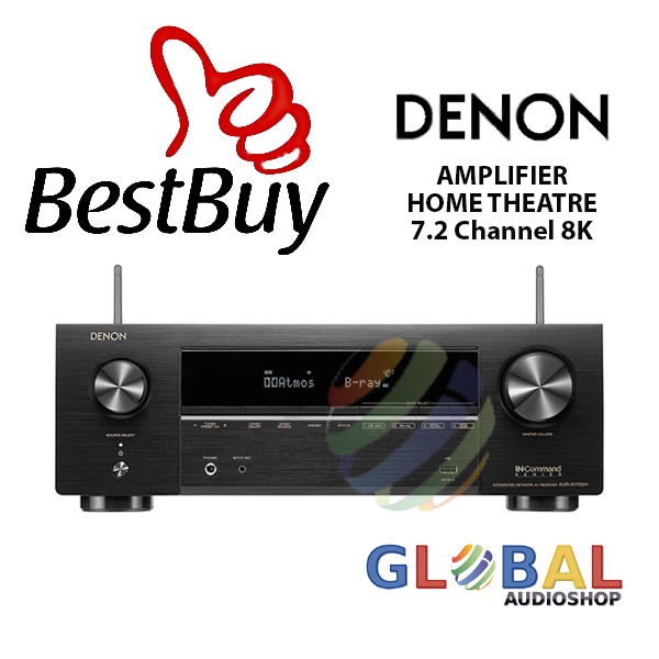 Denon AVRX-1700H Amplifier 7.2 AVRX1700H Home Theatre Atmos AVR-X1700H