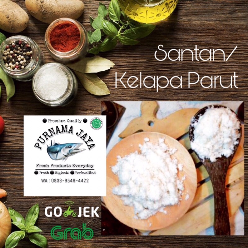 

Santan Kental / Kelapa Parut