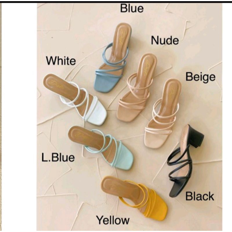 igb shoes-Heels Sendal wanita MIMI hak tahu