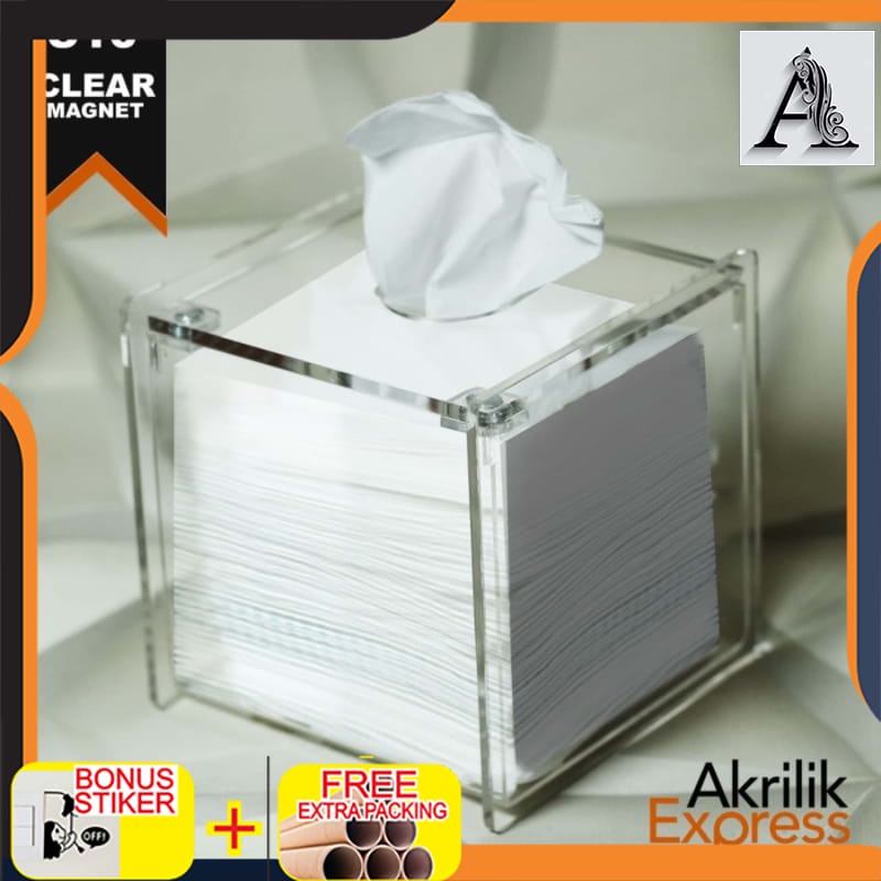 

Promo Tempat tissue / display tissue / tempat tissue akrilik / kotak tissue