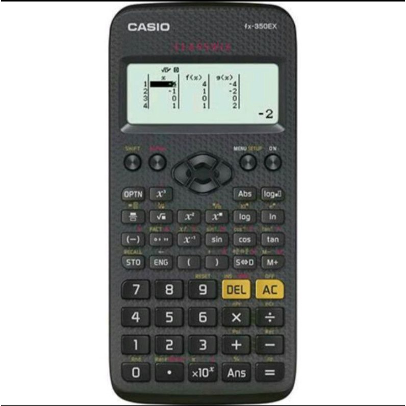 

CASIO FX-350 EX ~ Kalkulator Ilmiah/Scientific Calculator 350EX Kuliah