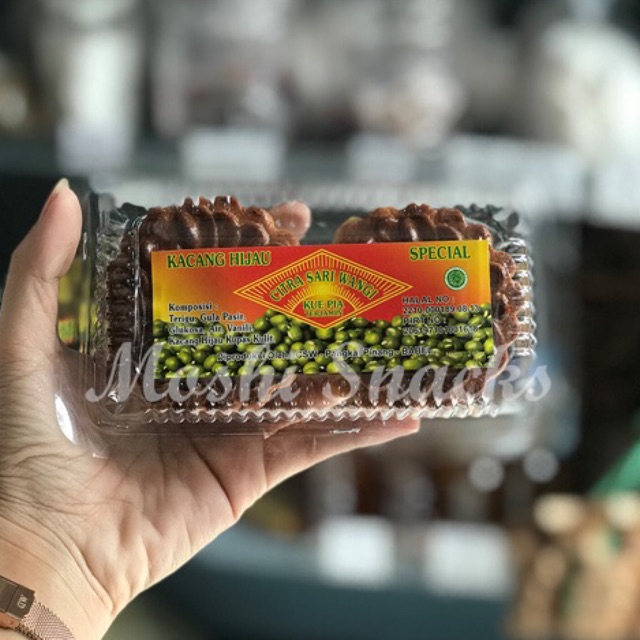 Kue Pia Citra Sari Wangi Kacang Hijau Spesial isi 2 Asli Bangka / Kue Tausa / Pia Tausa Kacang Ijo /