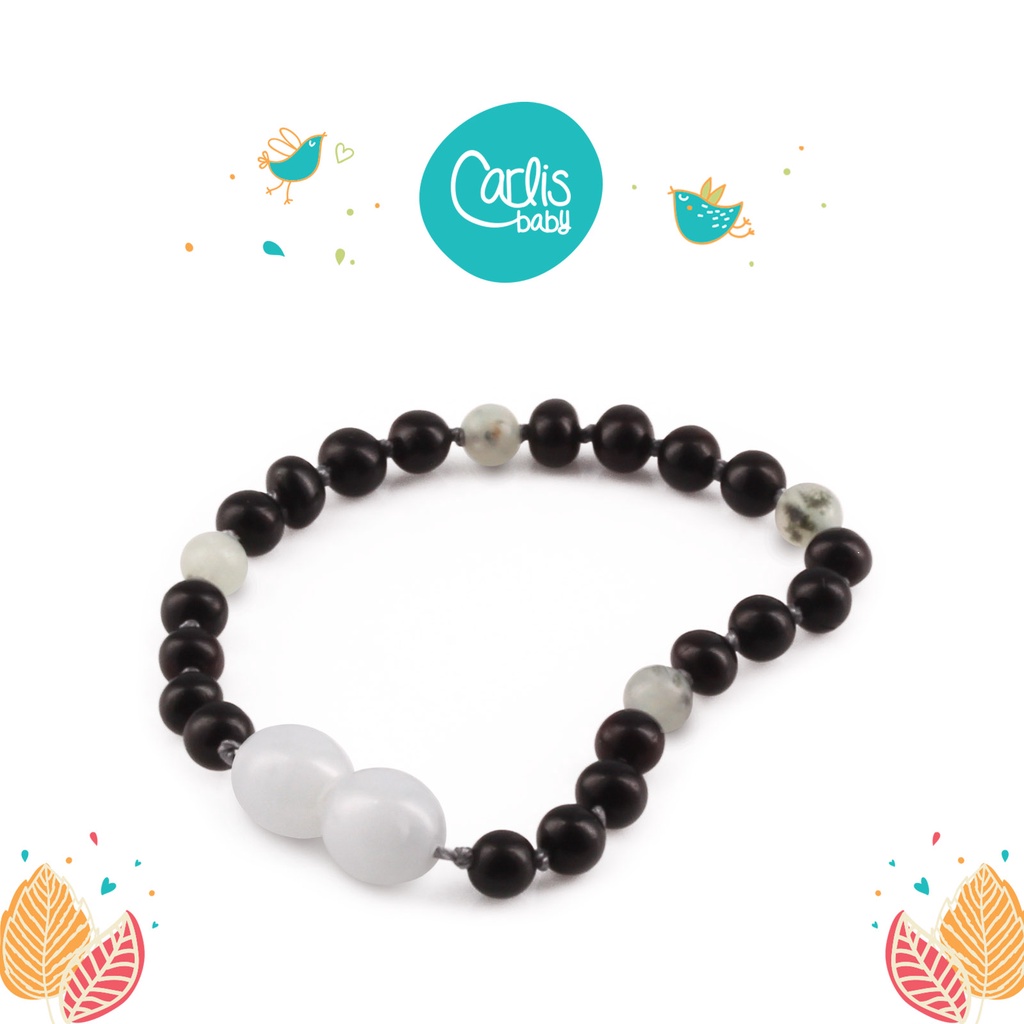 AG67 Kalung dan Gelang Amber Tumbuh Gigi Bayi By Carlis Baby