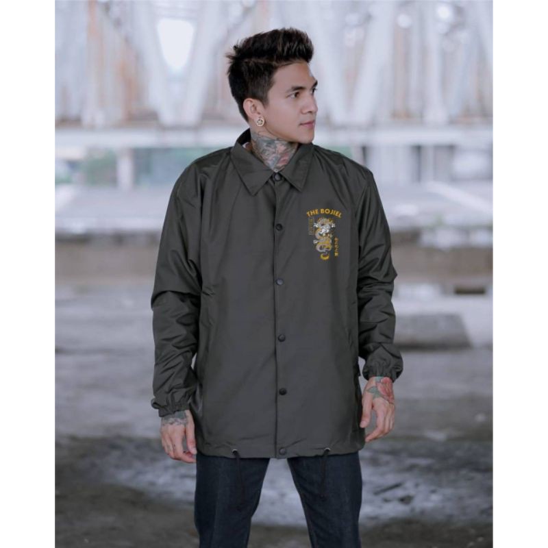 The Bojiel Coach Jacket Design Of Physical Pleasure - Jaket Pri Coach Windbreaker Distro Original