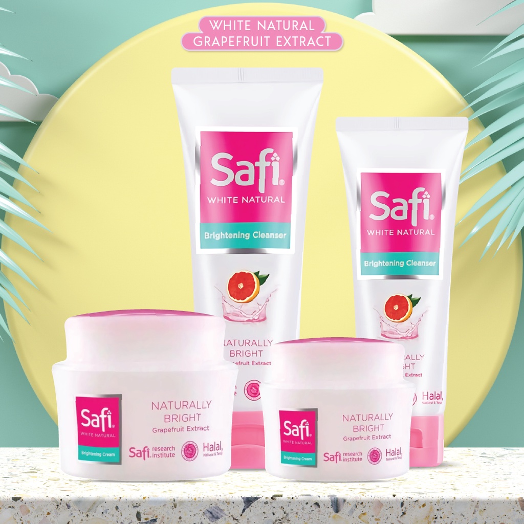 Safi White Natural Grapefruit Extract Series Brightening Cleanser | Brightening Cream