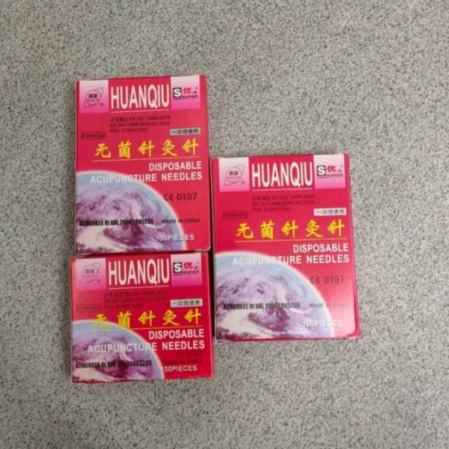 Jarum huanqiu akupuntur