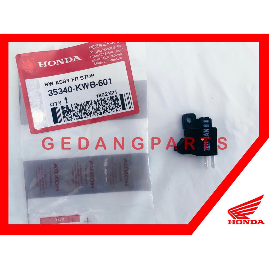 SWITCH REM DEPAN BLADE NEW SUPRA X 125 FI NEW ORI 35340-KWB-601