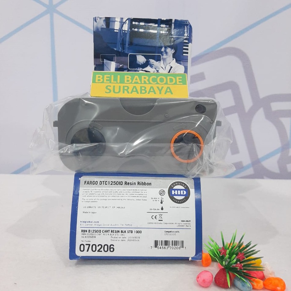 RIBBON ID CARD PRINTER FARGO DTC1250id PN: 070206