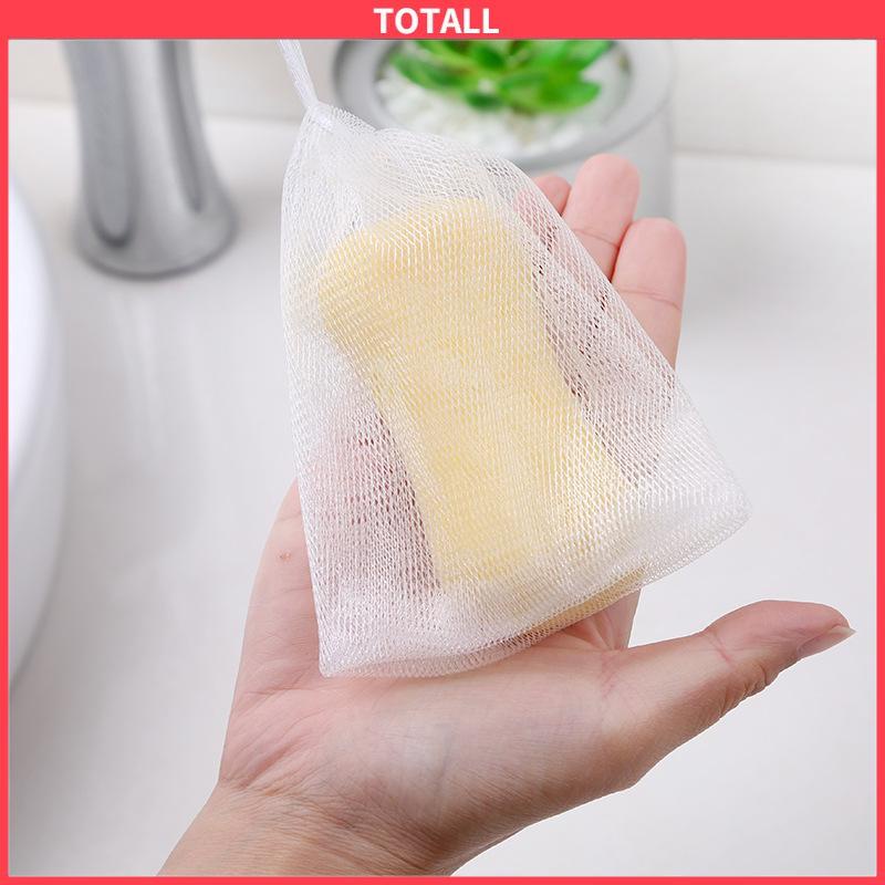 COD Foaming Mesh Pembersih Wajah Cleansing Mesh Handmade Soap Mesh Bag-Totall