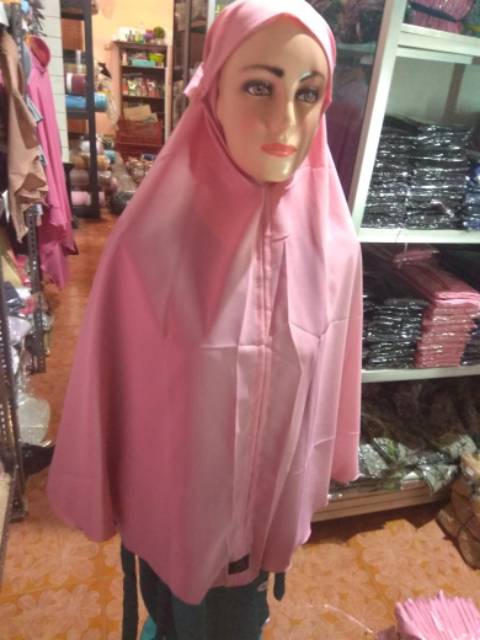 Termurah! Hijab instan BERGO MARYAM JUMBO SIZE XL bahan diamond italiano by izza