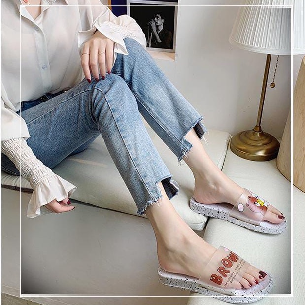 TBIG [COD] Sandal Slop Kode 188 Wanita Import Korea Style Santai Wanita