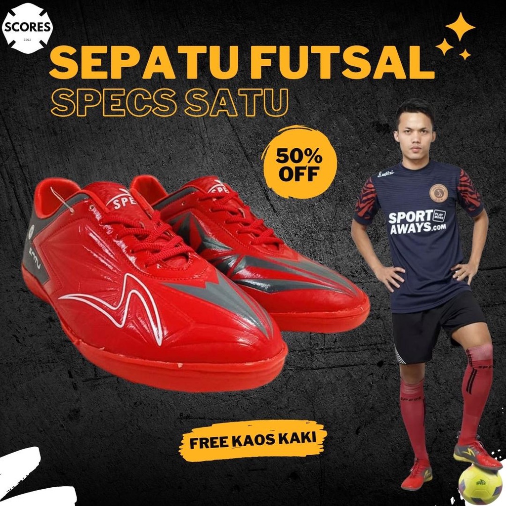 Jual Sepatu Spatu Futsal Specs Satu Pro In Terbaru Kualitas Premium