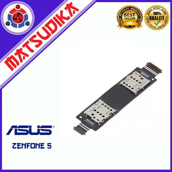simcard slot kartu sim asus zenfone 5 original