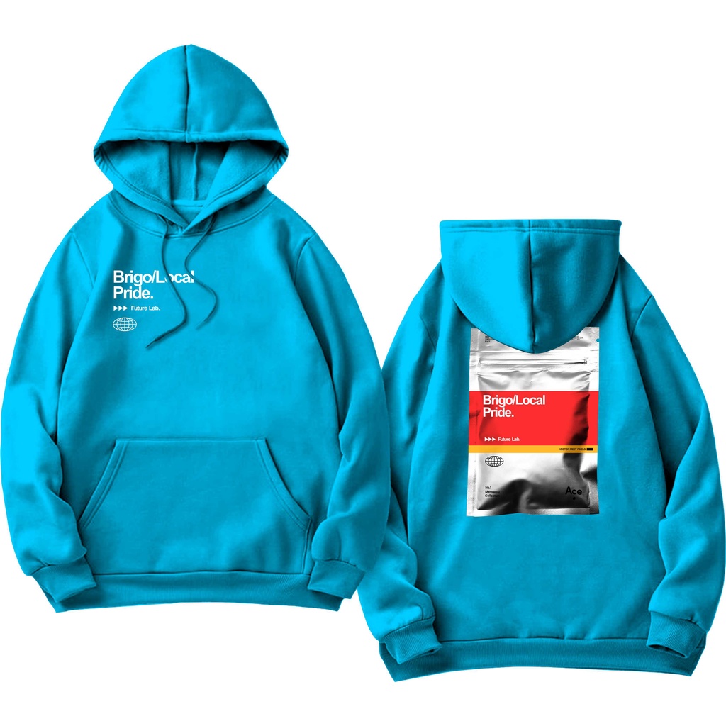 BRIGO Jumper Hoodie future lab II Sweater Hoodie BRIGO future lab Sablon DTF Fleece Cotton II SIZE M-XXL (Pria &amp; Wanita) Free stiker&amp;Gantungan Kunci