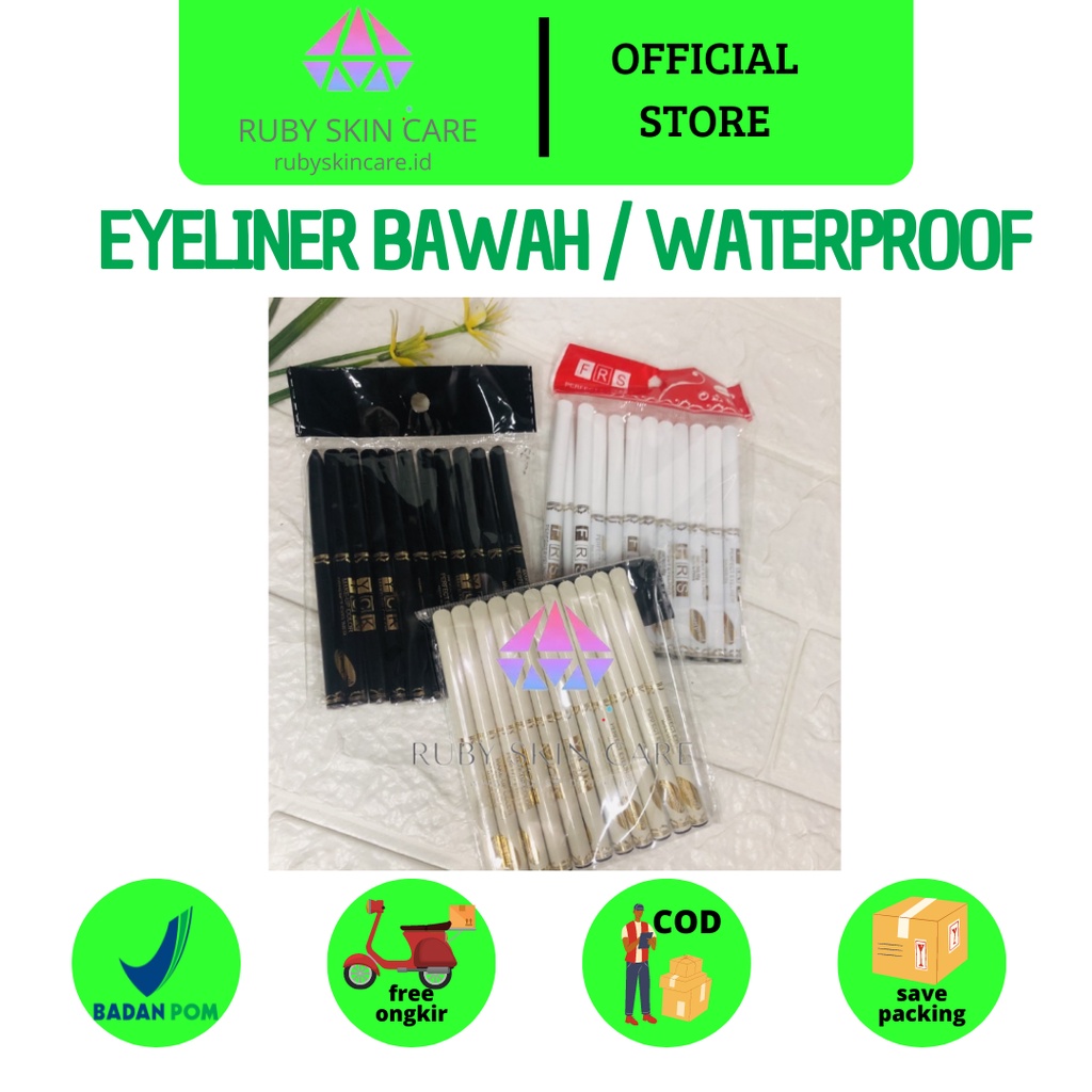 EYELINER MURAH WATERPROOF MURAH - Eyeliner bawah / waterproof