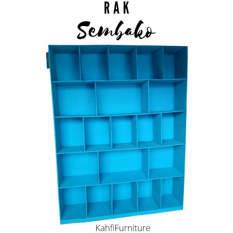 RAK TRIPLEK SEMBAKO FULL KOTAK KOTAK