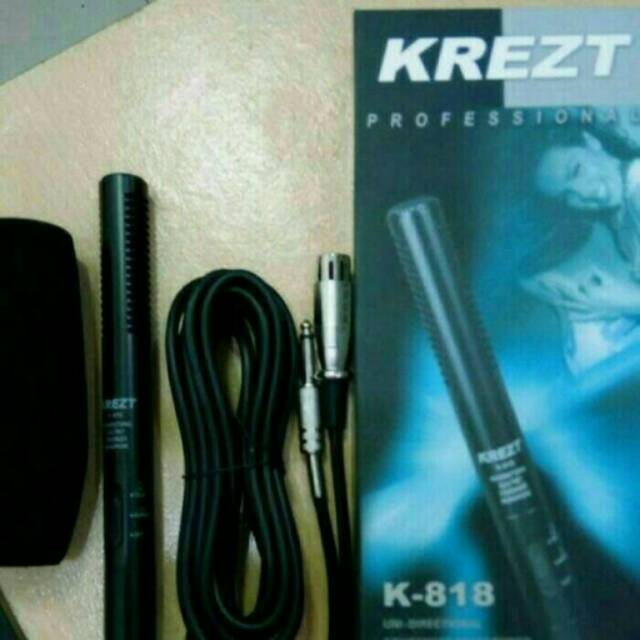 Mic condensor for kamera Nikon dan canon eos