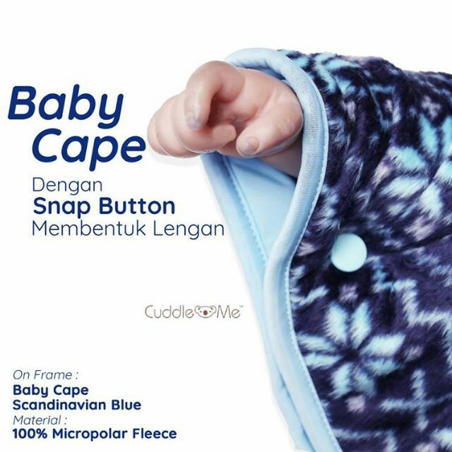 { FREE MASKER }  Babycape Cuddle Me CuddleMe jaket bayi KNB