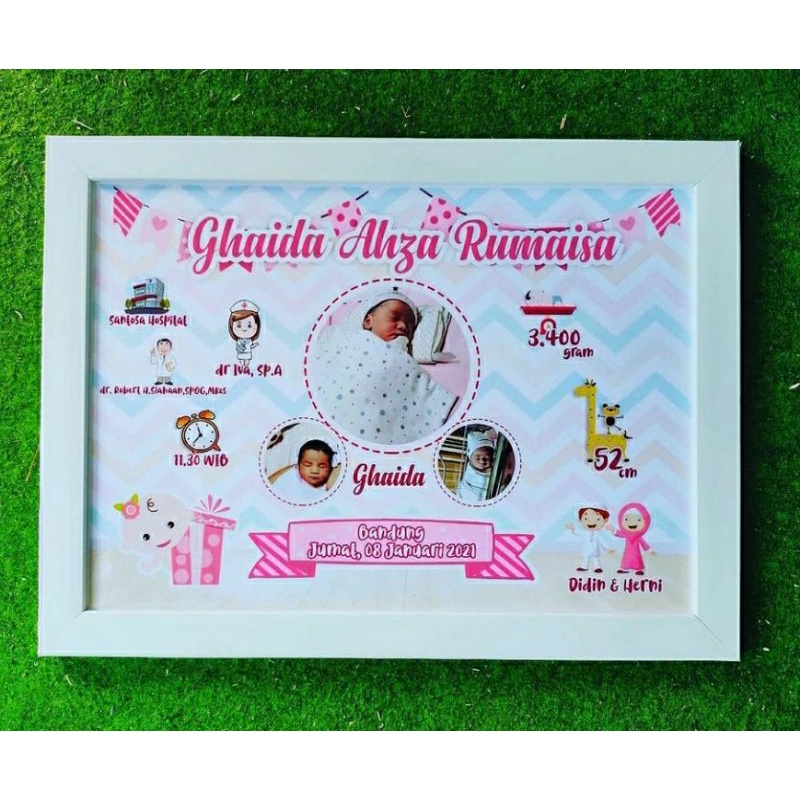 BIODATA BABY BOY/GIRL NEWBORN