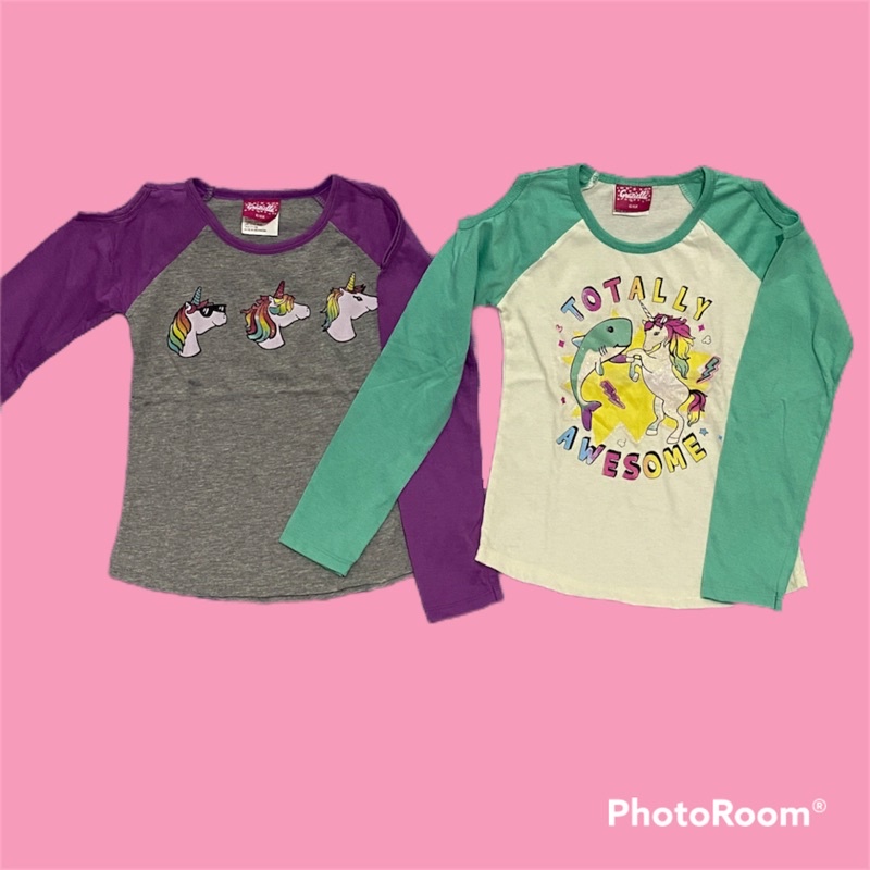 Kaos Atasan Anak Perempuan 6 Tahun Graziella