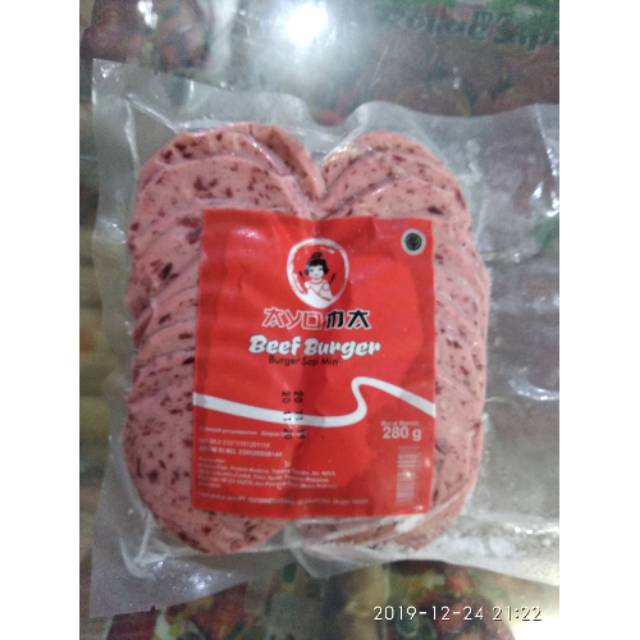 

Ayoma beef burger mini 20s 280gr #BundaFrozenIndramayu