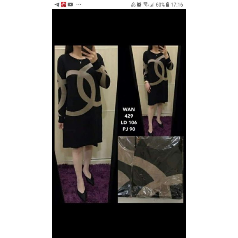 Atasan Wanita Rajut Import Tebal dan Halus