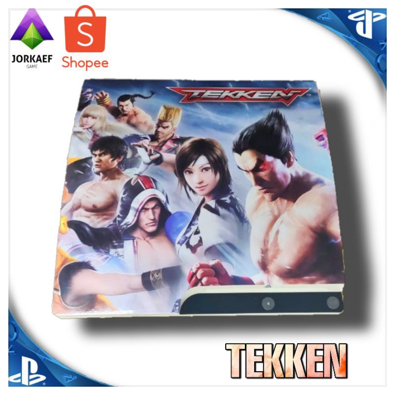 STIKER PS3 SLIM MERK PREMIUM TEKKEN - COD - GOD OF WAR EDITION