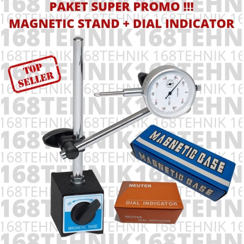 DIAL INDICATOR MAGNETIC STAND BASE DAN DIAL INDICATOR / MAGNET STAND DIAL INDICATOR