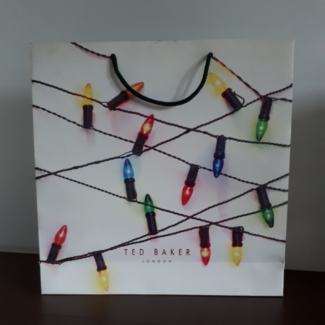

ORIGINAL TED BAKER PAPER BAG 38X38X10