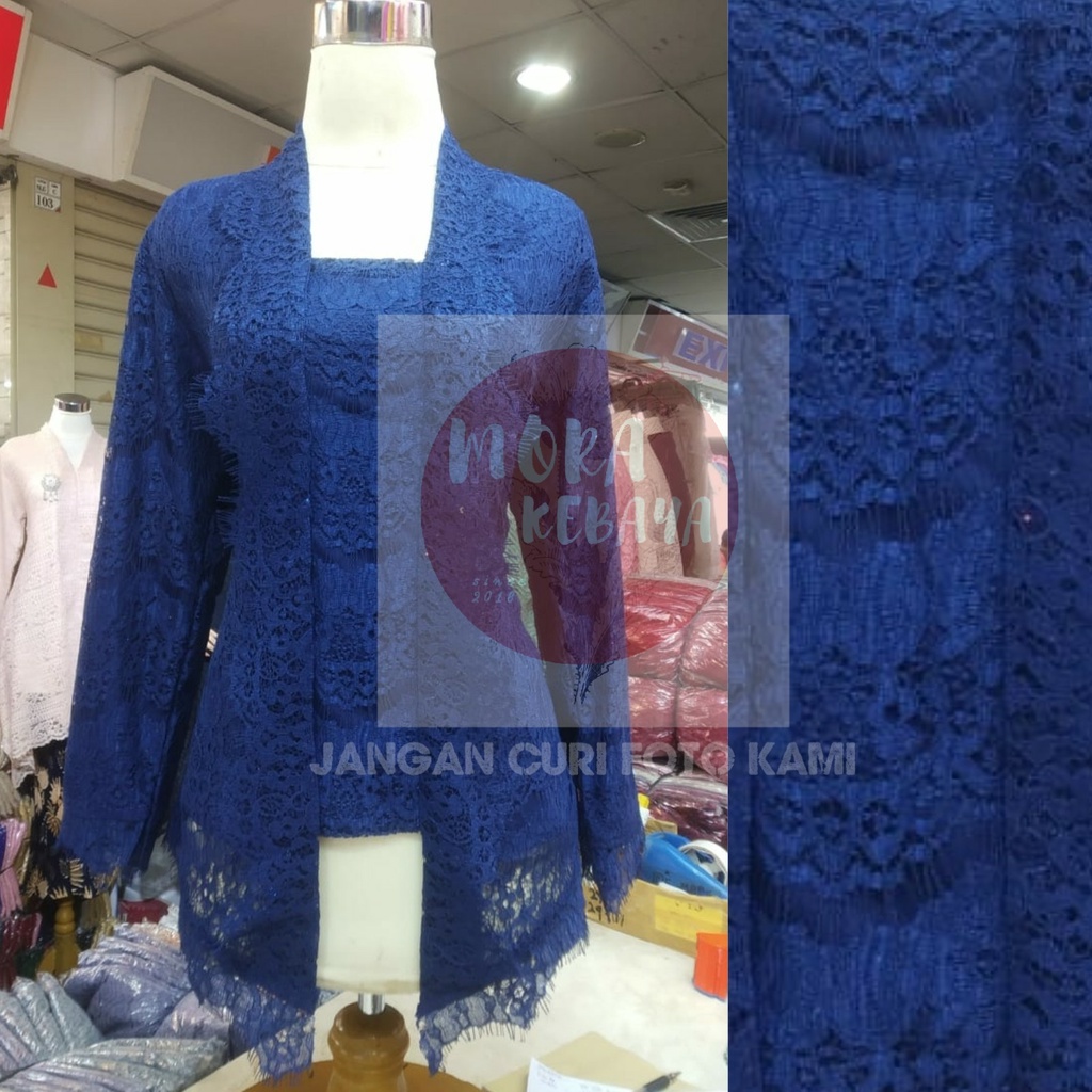 kutu baru pjg_Kutubaru_kebaya_kebaya wisuda_kebaya couple_kebaya kondangan_kebaya wisuda modern-Navy
