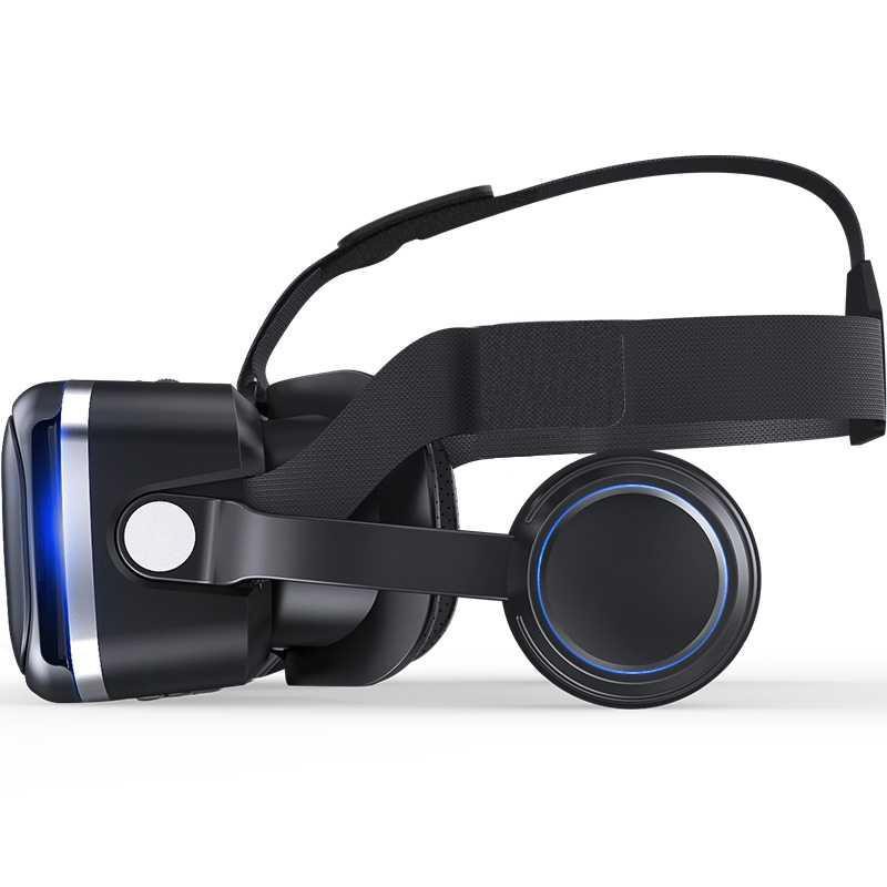 Shinecon 6.0 VR Box Virtual Reality Glasses dengan Headphone ( Mughnii )