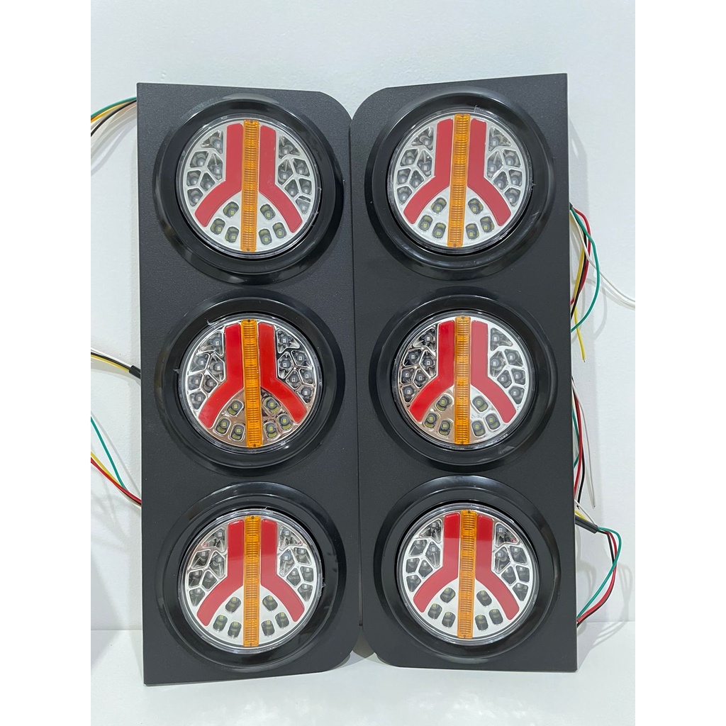 Stop Lamp 24 Volt Truk Model Bulat / Lampu Rem Truck 24V Model Bulat