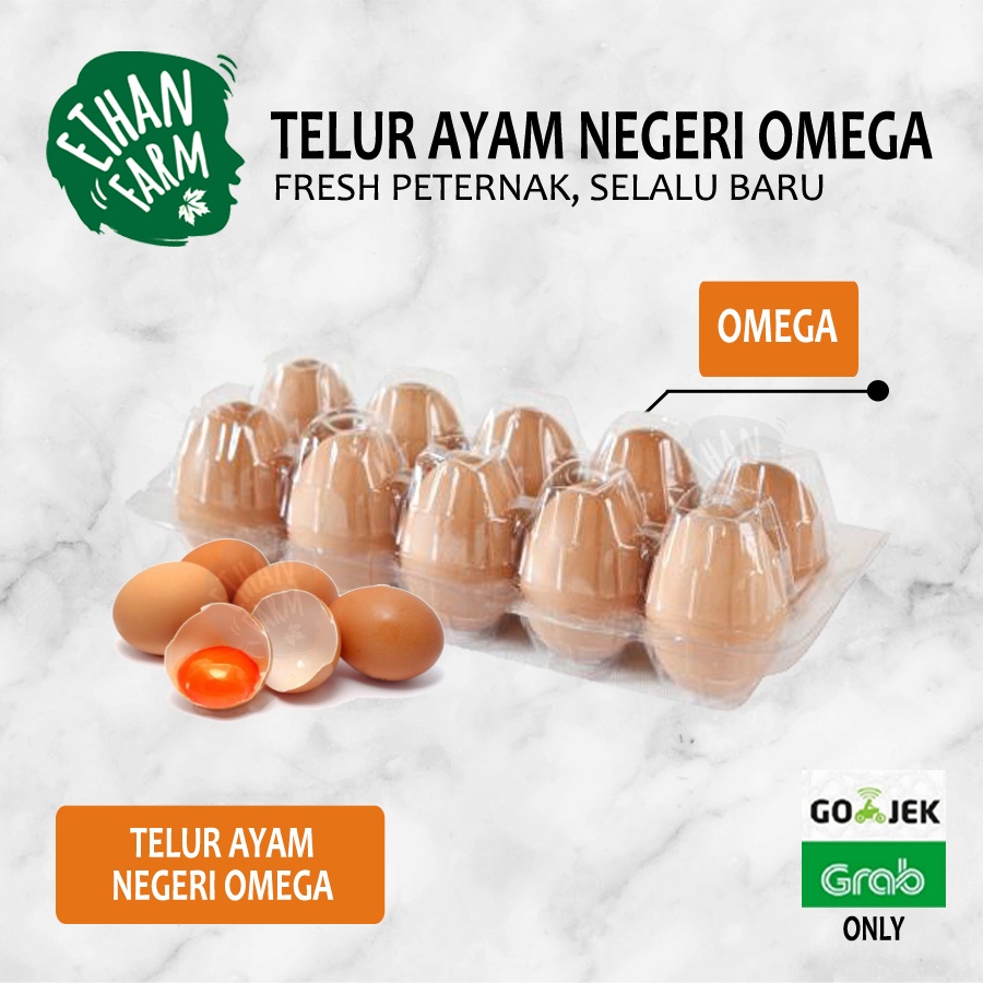 

(Per10butir) Telur Ayam HORN Omega Asli Fresh