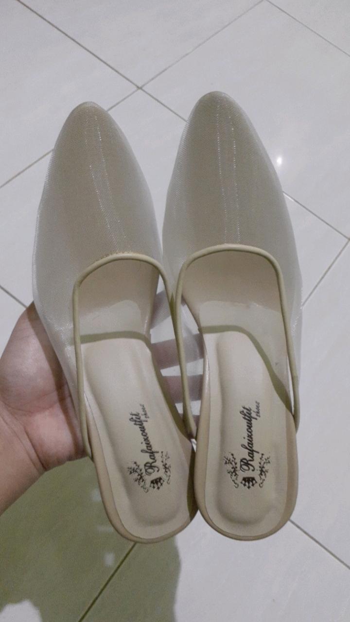 Sepatu Rossia Cream Wanita Sepatu Wanita