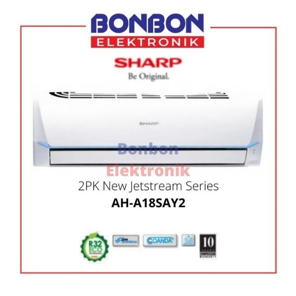 Sharp AC 2PK AH-A18SAY2 / 2 PK AH-A18SAY Thailand New Jetstream Series