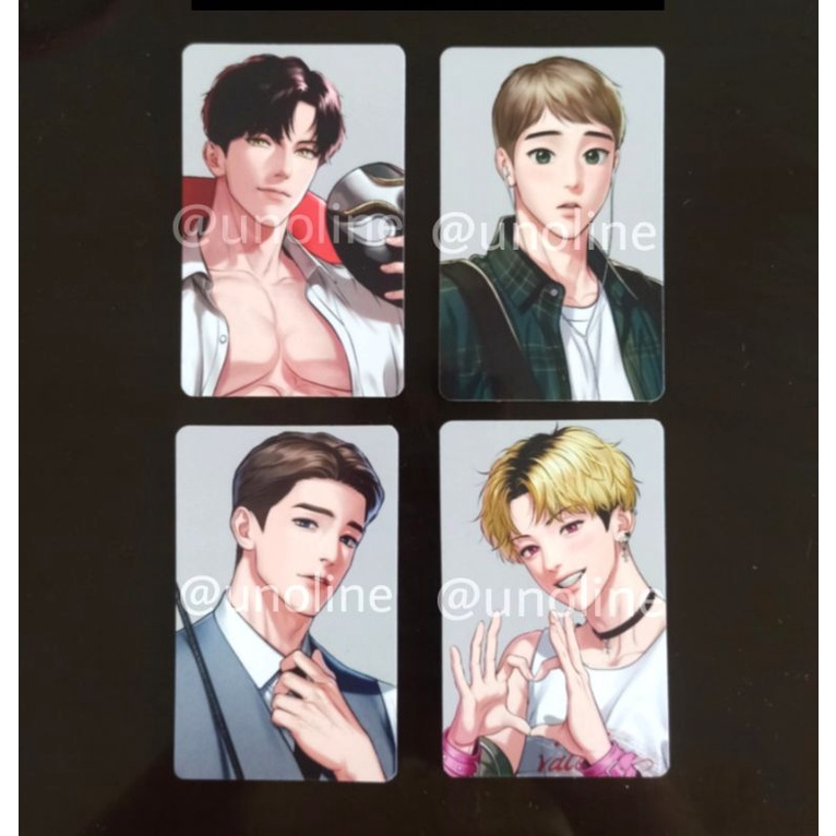 Bj Alex photocard pc korean manhwa