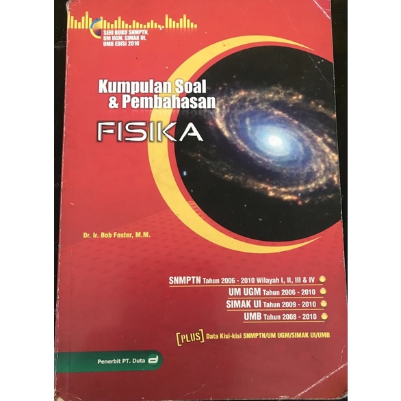 Buku Kumpulan Soal dan Pembahasan Fisika SBMPTN