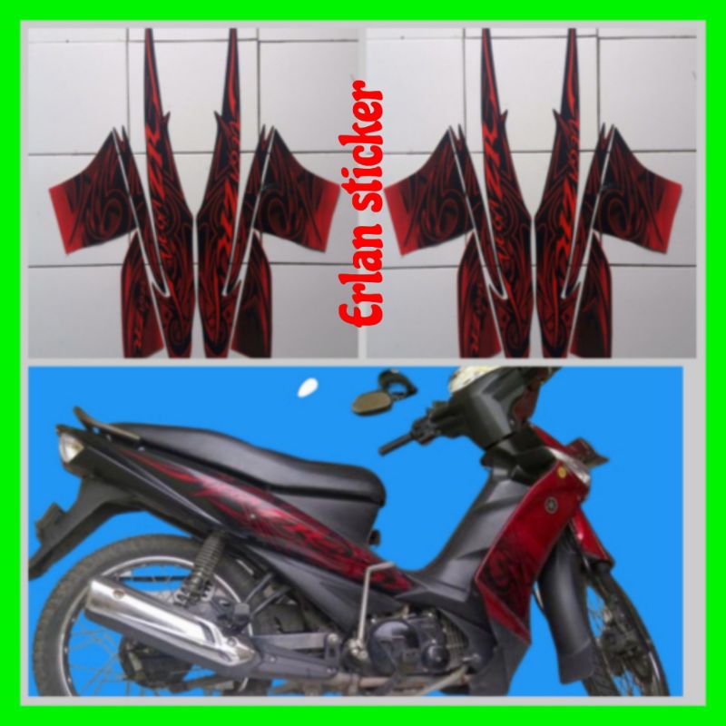 STIKER STRIPING LIS MOTOR VEGA ZR 2010