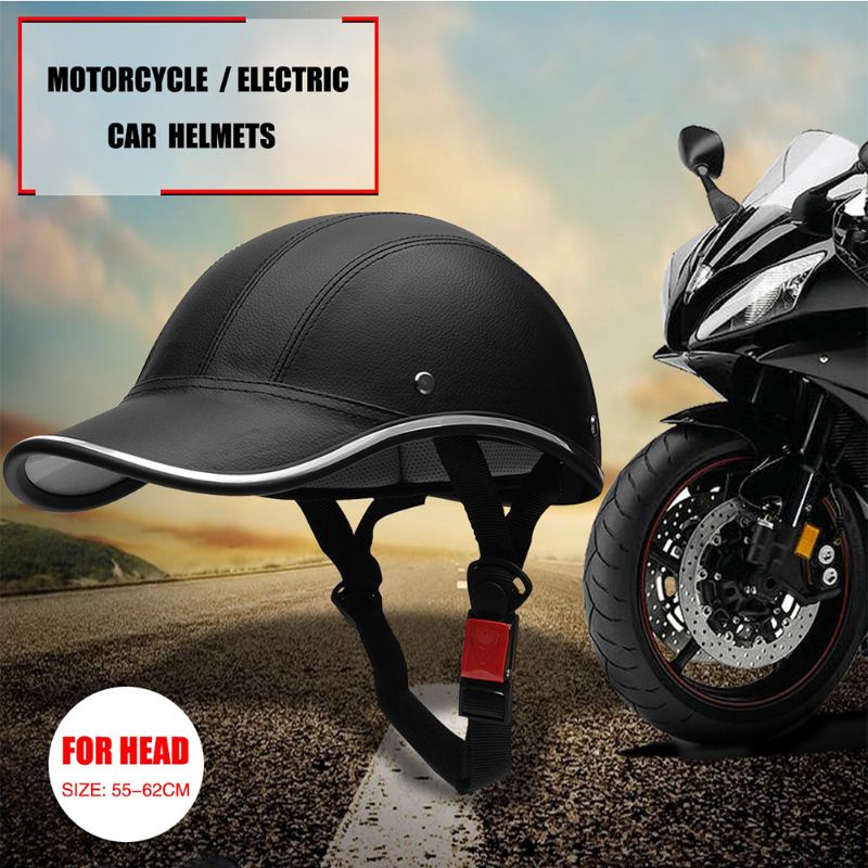 Helm cetok model baseball/ helm motor listrik/ helm cetok simpel