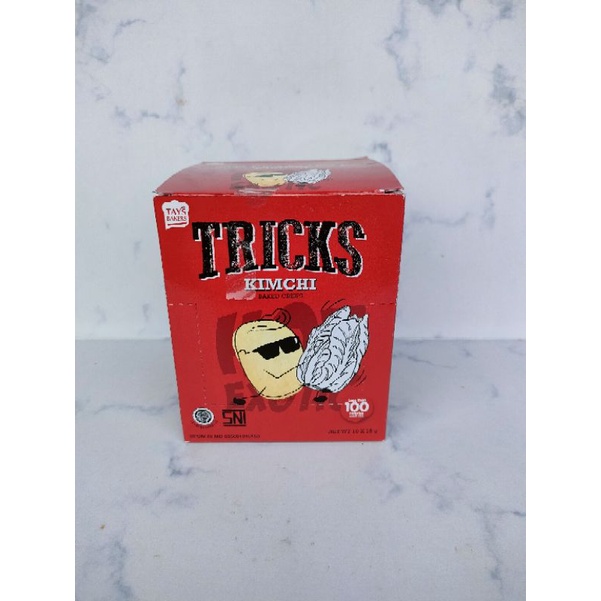 

Snack biscuit tricks varian bulgogi kimchi per box