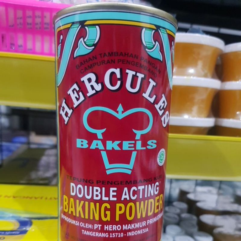 

hercules tepung pengembang kue double acting baking powder BESAR 450g