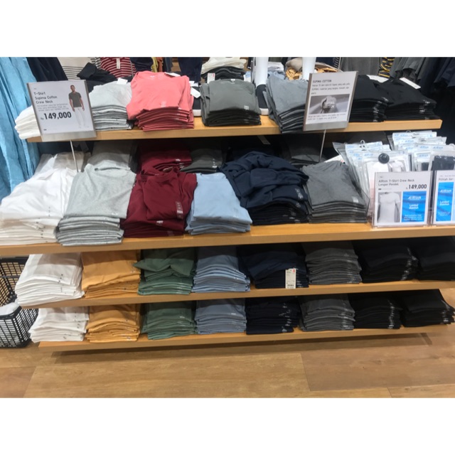 Tshirt Supima Cotton Man Uniqlo