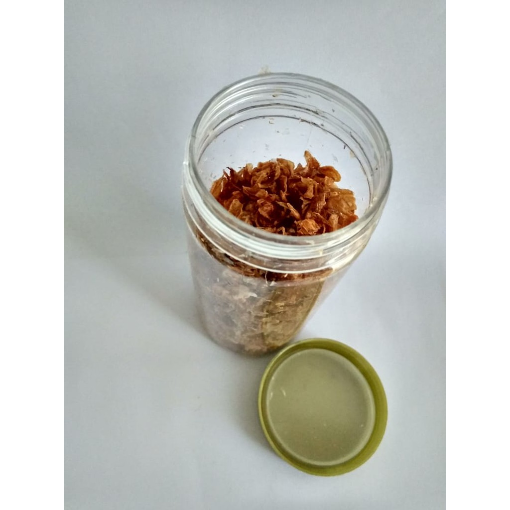 

Bawang goreng 110gram toples renyah gurih