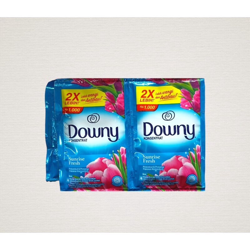 downy - downy renceng, downy sachet, pewangi - sunrise fresh isi 20 ml (eceran 1000)