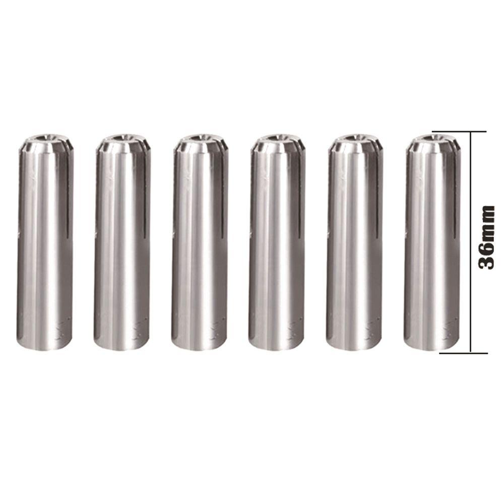 Solighter 10pcs Tungsten Electrode Clip Soldering Supplies Alat Bagian Perakitan Tukang Las Untuk QS/QQ300A