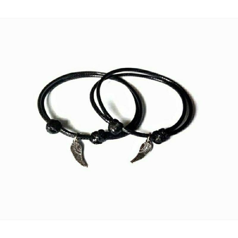 Gelang charm sayap pria wanita couple