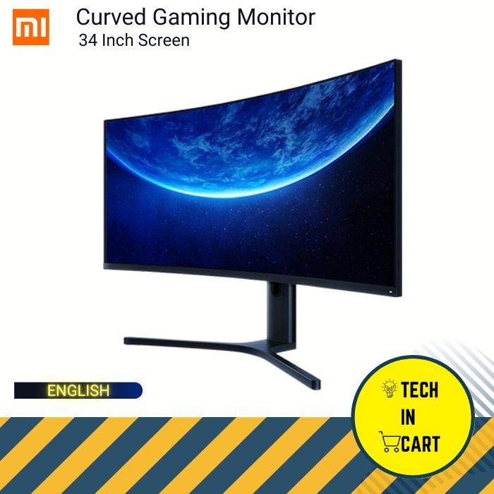 XIAOMI Curved Gaming Monitor 34-Inch WQHD 21:9 144Hz 121%